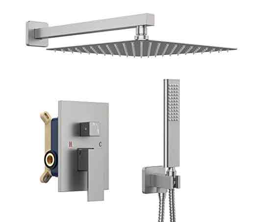 IRIBER brushed nickel Shower