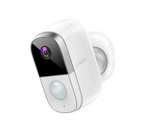 Uokier 6400mAh wireless security camera