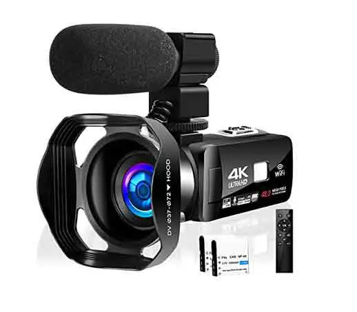 Seree Camcorder Video Camera 4K