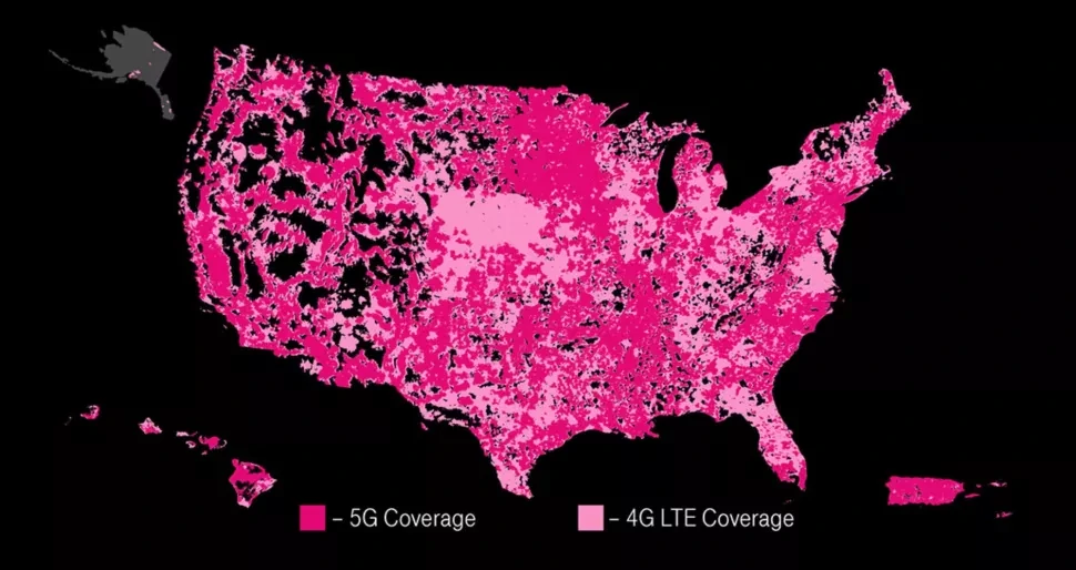 T-Mobile Coverage Map