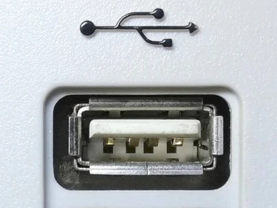 USB port for modem